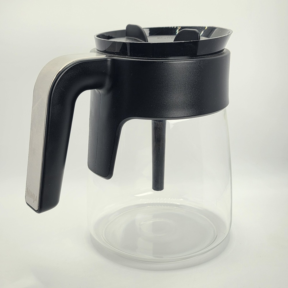 Ninja 12 Cup Glass Carafe & Brew Through Lid 128KKW300 1263227 Coffee Pot OEM